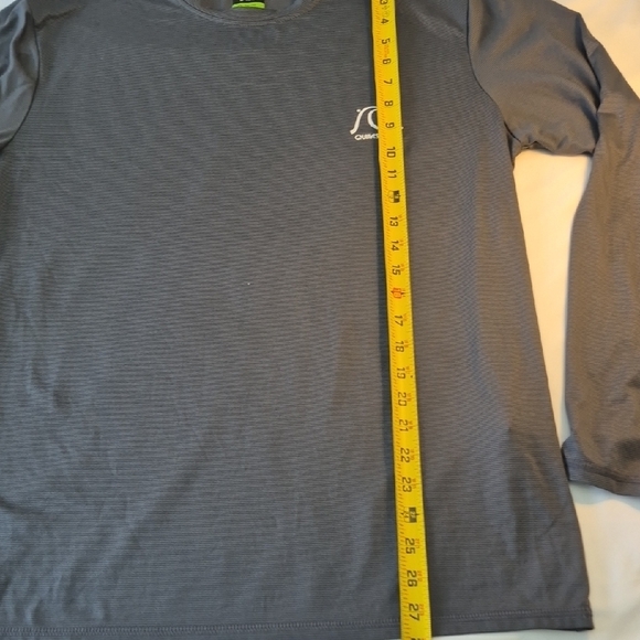Quiksilver 50+ UPFProtection Long Sleeve Charcoal Tee NWT Size Medium - Picture 5 of 16
